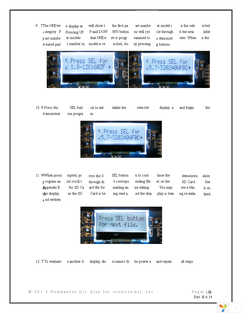 NHDEV DEVELOPMENT BOARD Page 11